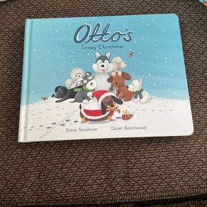 Jellycat Otto’s Snowy Christmas Board Book